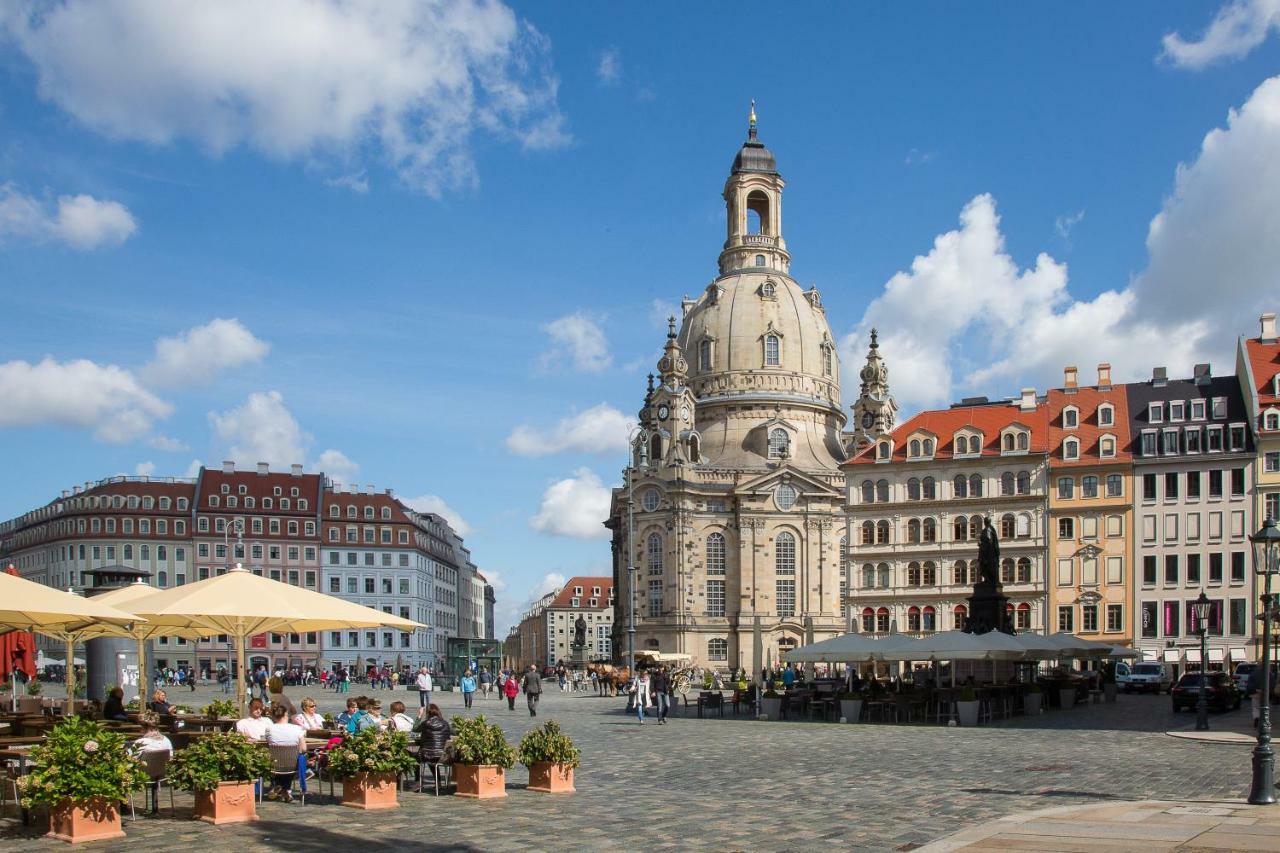 Grosses Apartment Im Zentrum Von Dresden, 2 Schlafzimmer, 2 Baeder, Balkon ภายนอก รูปภาพ